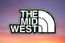 The Mid West Waterproof Vinyl Sticker Decal Lyric Art