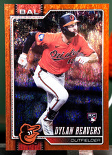 2026 Topps Series 1 339 Dylan Beavers Orange Holofoil /25