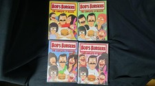 Bob's Burgers TV Show DVDs - Seasons 1-4 - LIKE NEW