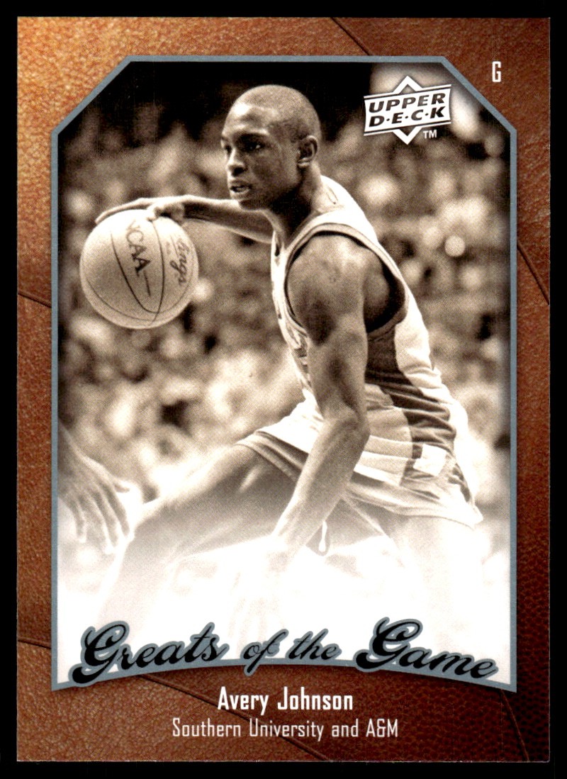 Avery Johnson 2009-10 Upper Deck Greats of the Game #69 Southern Jaguars