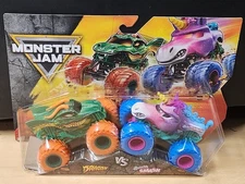 Dragon vs. Sparkle Smash MONSTER JAM 2-Pack 1/64 Spin Master Series 33