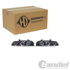 DIEDERICHS TUNING H1 DE SCHEINWERFER SATZ KLARGLAS SCHWARZ passend f�r BME 5er