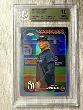 2024 Topps Chrome Aaron Judge #50 Image Variation SSP BGS 10 PRISTINE Yankees MV