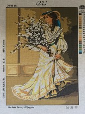 Via Printed Needlepoint Tapestry Gobelin Canvas Only 40x50 Cm