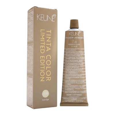 Keune Tinta Color 7.18 Limited Edition Permanent Color Medium Metallic Blonde 2
