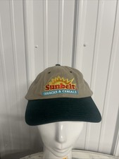 VTG Sunbelt Snacks & Cereals Embroidered Logo Strap back Hat Baseball Cap