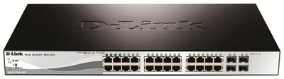D-Link W127034616 DGS-1210-28P_E 24 PoE 10/100/1000 Base-T  port with 4 x 10 ~E~