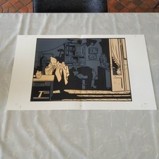 tirage d’essai éditionns HENNEBELLE - LE CIMETIERE DES ELEPHANTS Yves Chaland