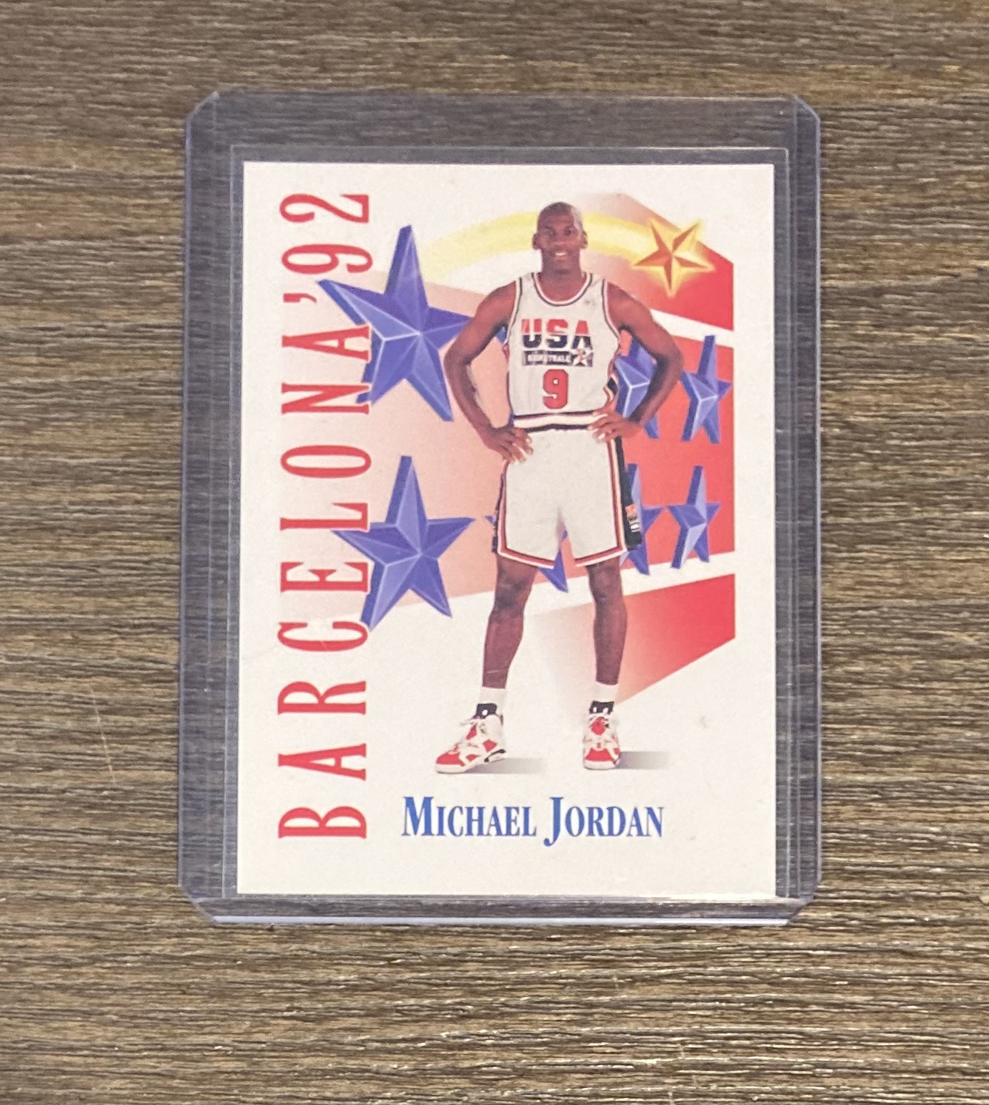1991-92 Skybox Michael Jordan #534 USA Dream Team "AIR JORDAN"