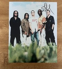 * STEFAN LESSARD * signed 11x14 photo * DAVE MATTHEWS BAND * COA