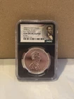 2025 - 1860 Cracked Lincoln FDOI - 1 oz .9999 Fine Silver - NGC Gem Uncirculated