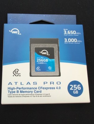 OWC 240GB Atlas Pro High Performance CFexpress 4.0 Type A Memory Card