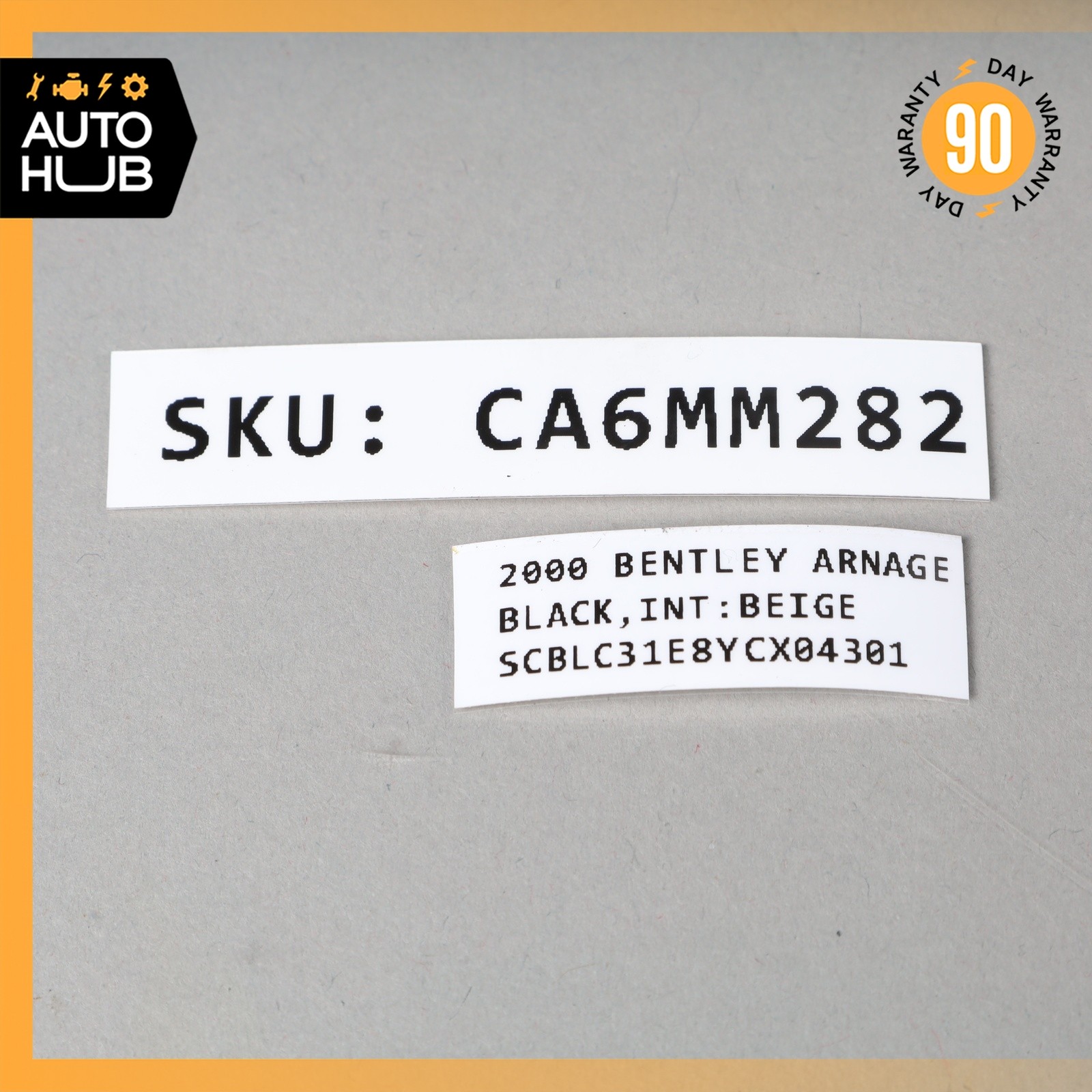Bentley Arnage Le Mans Series 2000-2002 Mirror switch