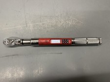 Snap-on 14 Drive Flex-head Micro Torque Wrench Atech1fs300 15300in-lb Snap-on 14 Drive Flex-head Micro Torque Wrench Atech1fs300 15300in-lb