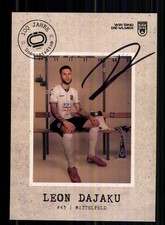 Leon Dajaku Autogrammkarte SSV Ulm 1846 2025-26 Original Signiert