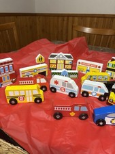 40 Piece Melissa And Doug Wooden Playsets