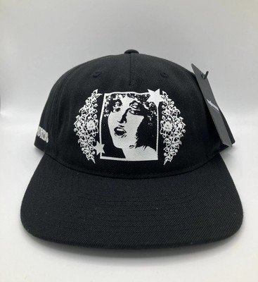 The Hundreds Burners 6 Panel SnapBack Hat One Size Black DS Rare