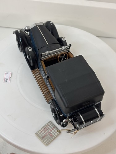 Franklin Mint schwarz/blau FMC4 - 1929 Rolls Royce Phantom I Cabriole - A/F - Bild 8 von 10