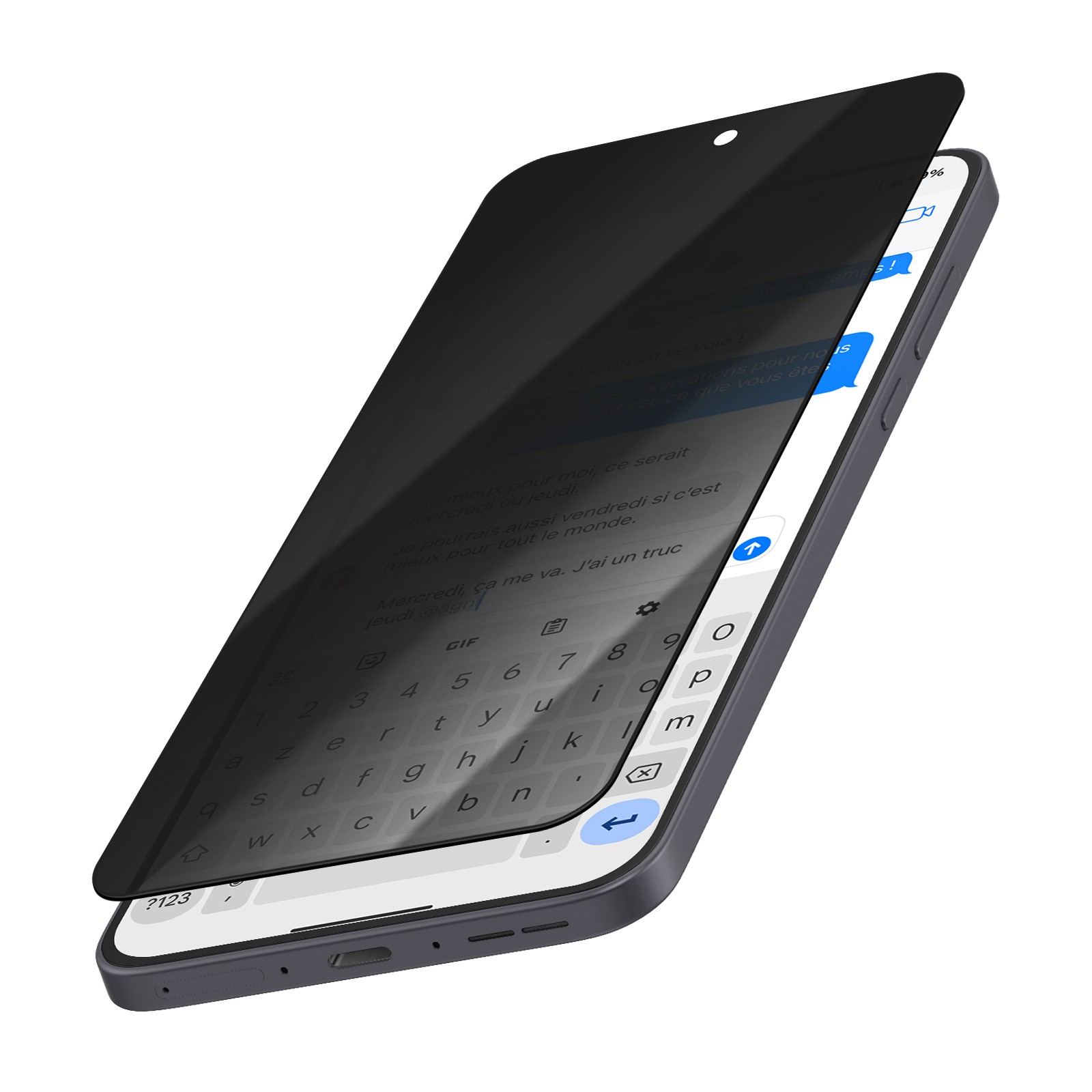 Film protection écran OnePlus Nord 5 verre trempé anti-espion Avizar