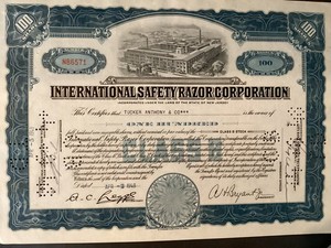 International Safety Razor Corporation  1948