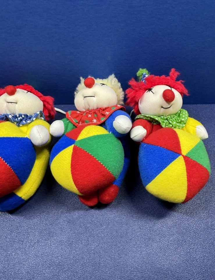 Cuna móvil de colección 1992 piezas de felpa de repuesto para payasos/bolas de payaso/pelotas de pansy Ellen Foto 4 de 4