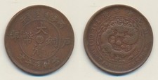 China: Kiangsi Province CD 1906 10 Cash, Scarce 