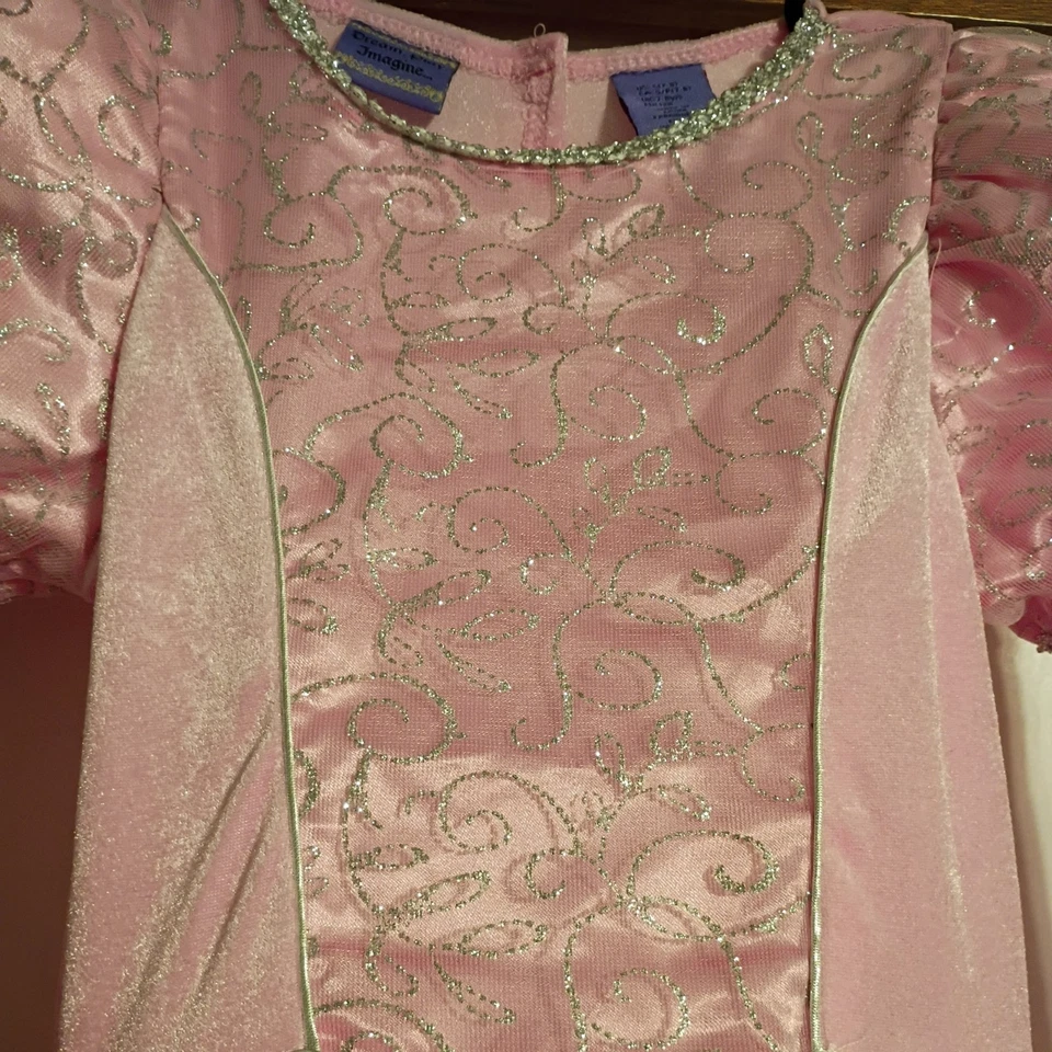 Vestido de princesa de lujo disfraz aro talla 7/8 niñas Foto 4 de 4