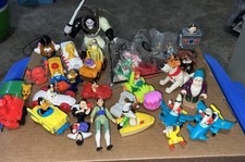 Vintage Lot Of Kids Meal Toys McDonalds BK, Wendy  s,Etc From 1980  s-2000