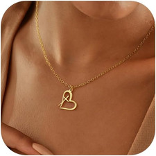 14K Gold Plated Dainty Cross Necklace for Women, Faith Pendant Jewelry Gift