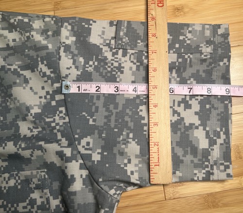 Nurse Joe Digital Camouflage Short Sleeve V Neck Adult Scrub Shirt/Top,USA|Sz:L - Picture 6 of 13