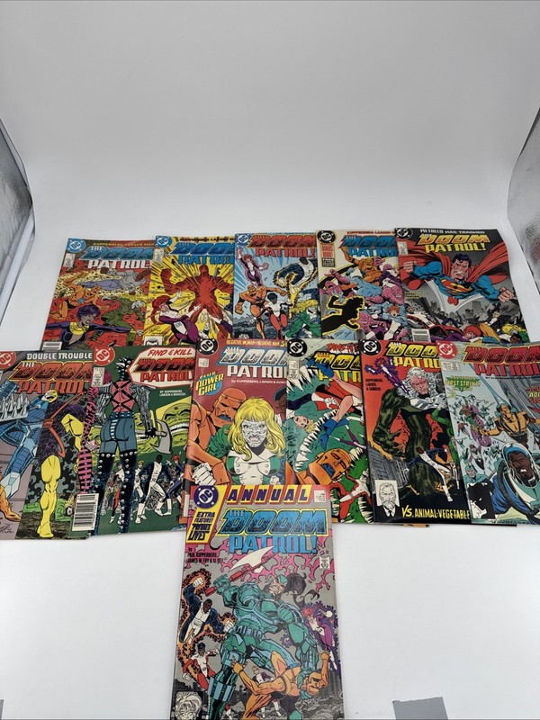 DOOM PATROL 1987 LOT OF 12. DC Comics #6-15, 17 With Annual #1. Fast Shipping