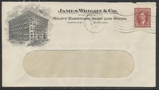 1942 James Wright Hardware Advertising Cover London ONT