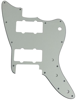 New 3 Ply Parchment Guitar Pickguard For Squier Affinity Jazzmaster Style
