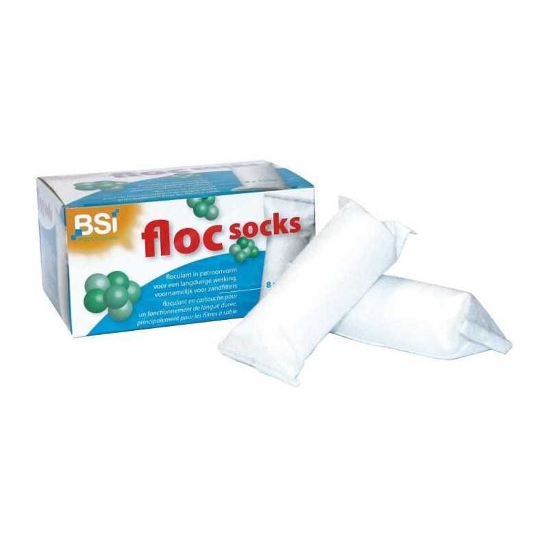 Chaussette de Floculation BSI Floc Socks élimine les particules fines de piscine