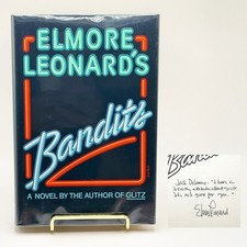 SIGNED Bandits by Elmore Leonard   1st Editio...