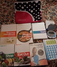Weight Watchers PointsPlus Kit w/ Calculator Books DVD Stickers Case Set