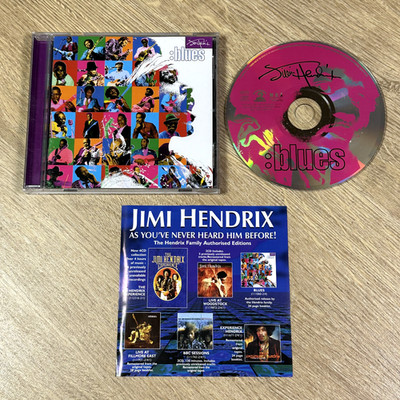 Jimi Hendrix Blues CD Album Remastered