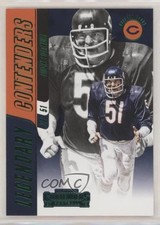 2018 Panini Contenders Legendary Contenders Emerald Dick Butkus #LC-DB HOF a8x