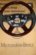 1 Mercedes Holzlenkrad w216 CL S klasse w221 steering wheel AMG a 2214603103 NEU 1 Mercedes Holzlenkrad w216 CL S klasse w221 steering wheel AMG a 2214603103 NEU
