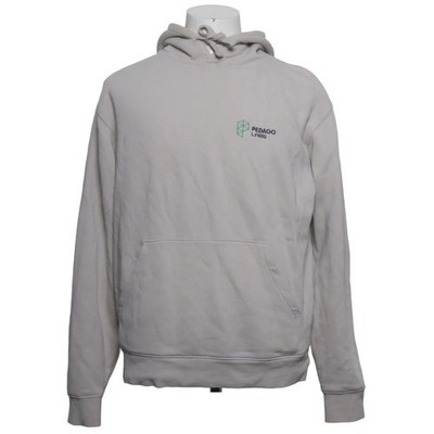 Russell, Kapuzenpullover, Größe: M, Grau, Baumwolle/Polyester, Print #APY