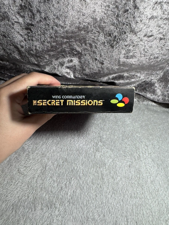 WING COMMANDER SECRET MISSIONS - SUPER NINTENDO SNES BOXED PAL UK - Image 3 of 4