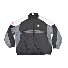 Reebok New Orleans Saints Windbreaker Jacket Regular Size 2XL