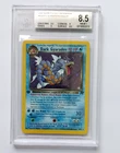 2000 Pokémon Team Rocket's 1st Edition Rare Holo Card Dark Gyarados BGS 8.5 NM M