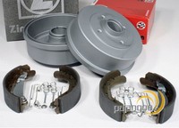 Zimmermann Bremstrommel Ø 200 Mm + Bremsbacken Set Hinten FüR Opel Tigra Twintop