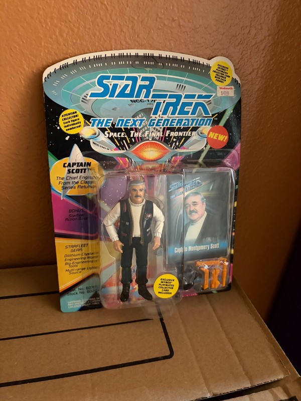 Star Trek The Next Generation Captain Scott 6070 6029