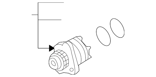 Bomba de agua genuina Nissan B1010-AL50B VQ35DE 350Z se adapta a otros modelos Nissan. NUEVO Foto 4 de 4