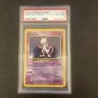 1999 POKEMON BASE SET UNLIMITED #10 MEWTWO-HOLO PSA 6