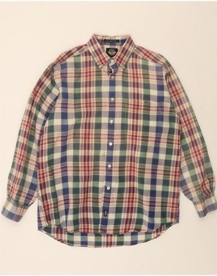 Dockers Herren Flanellhemd Medium bunt kariert Baumwolle D002