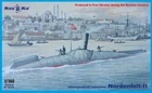 Mikro Mir 144-040 1:144 NORDENFELT II steam-powered submarine Plastic model kit