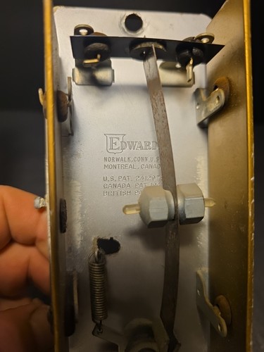 Vintage Spartan Mansion Manor Spartanette Trailer Edwards Doorbell Ringer Works! - Picture 10 of 15